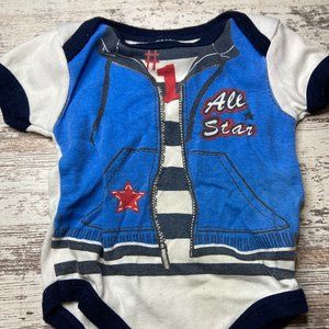 ⭐️10/$10 Mon Cheri Baby Onesie 3-6mos